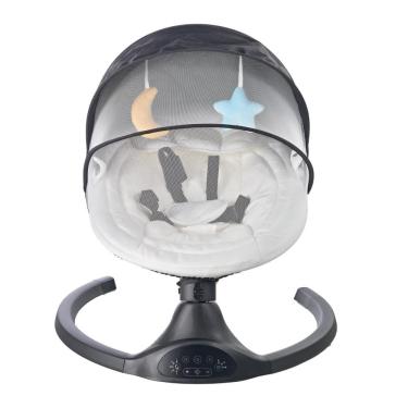 Imagem de Cadeirinha De Descanso Bebê Musical Cinza Motion