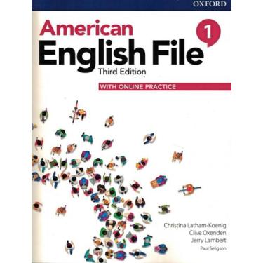 Imagem de Livro - American English File 1 Sb With Online Practice - 3Rd Ed. - OX
