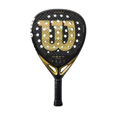 Imagem de Wilson Raquete de padel Defy Pro V1 – Tamanho de aderência 6 a 12 cm
