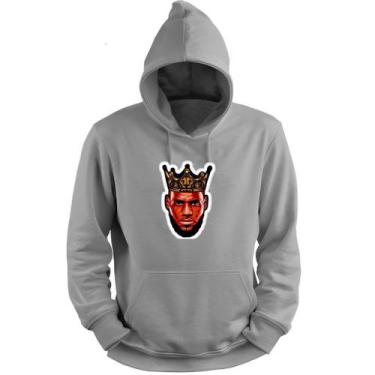 Imagem de Blusa Moletom Capuz Basquete King James Lebron Basketball - Loja White