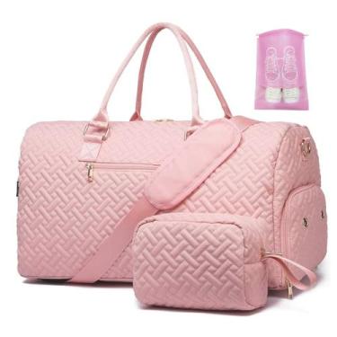 Imagem de Mochila de Viagem BAVERGE 50L - Compartimento para Sapatos