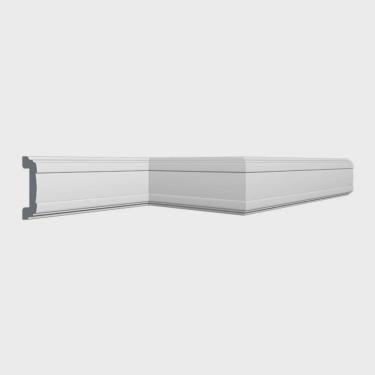 Imagem de Kit com 5 Barras Roda Meio Cw13 Perfil de Poliestireno Linha Homestar 10m