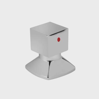 Imagem de Acabamento Para Registro C46 Água Quente/Fria Premium KU4246 Ducon Metais