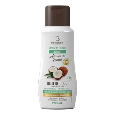 Imagem de Sabonete Líquido Íntimo ÓLEO DE COCO 200 ml Bio Instinto (Extrato de Barbatimão e Aroeira)