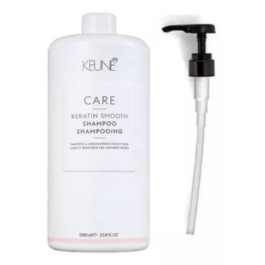 Imagem de Kit shampoo keune keratin smooth 1000ml + brinde pump