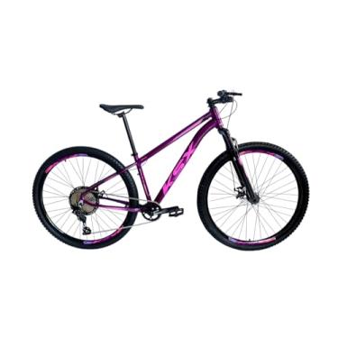 Imagem de Bicicleta Aro 29 Mtb Ksx Sd7 12v Garfo com Trava K7 11/50 Freio a Disco Hidráulico Kit 1x12 (Roxo/Rosa, 19)