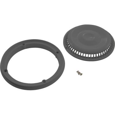 Imagem de Afras Tampa de drenagem antivórtice e anel 19,7 cm com 2 parafusos - Substituição da grade principal da piscina cinza claro 10064LTGY ABF64
