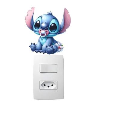 Imagem de Adesivo Para Interruptor Stitch Bebe - Lojinha Da Luc