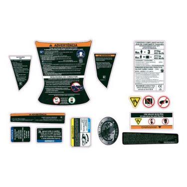 Imagem de Kit Adesivos Advertência Jet Ski Seadoo Gtx Limited 300 +18 - SPTS