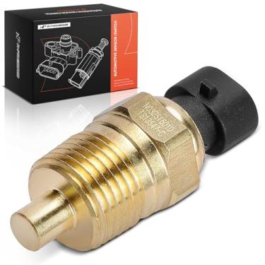 Imagem de A-Premium Sensor de temperatura do refrigerante do motor [2 lâminas] compatível com Dodge Ram 5.9L 12 válvulas Cummins Engine N14 L10 ISB ISC ISBE Q1321 ZX