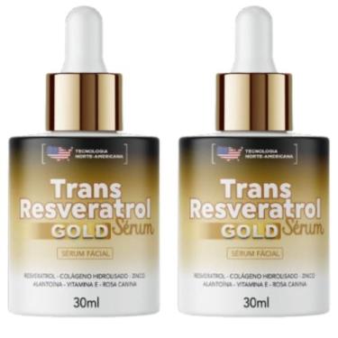 Imagem de Transresveratrol Gold Sérum Facial Loja Oficial 2 Unidades - Caps4skin