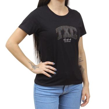 Imagem de Camiseta Feminina Preta TXC 38280