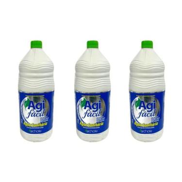 Imagem de Kit de 3 Águas Sanitárias Agi Fácil Archote 2 Litros
