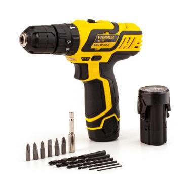 Imagem de Parafusadeira e Furadeira c/ Impacto a Bateria 12V 3/8 Pol. GyPli120 H