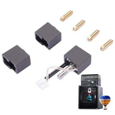 Imagem de ASHATA Kit de Impressora 3D, Bico de Latão de 0,4 Mm de Alta Temperatura de Metal 320 ℃ Impressão Rápida 600 Mm/s, para Kobra S1 Combo Pro FDM 3D Impressoras