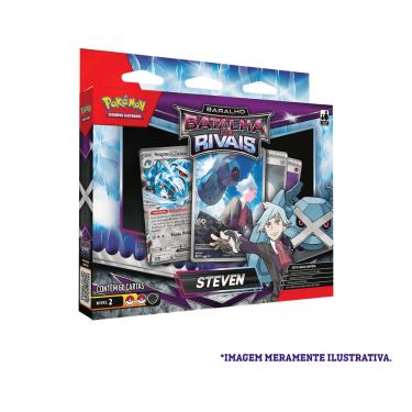Imagem de Deck Pokémon Batalha Rivais Steven