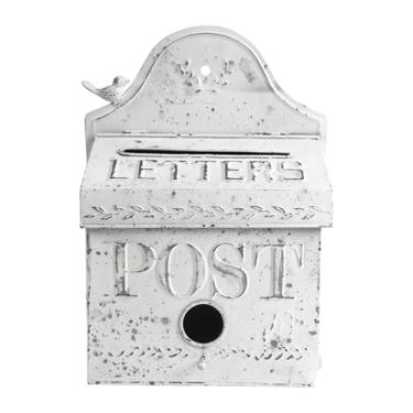 Imagem de predolo Caixa de correio de ferro montada na parede Caixas de correio Caixa de de depósito para casa Externo Ao ar livre