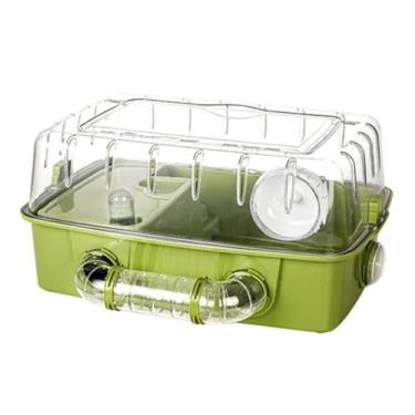 Imagem de Gaiolas transparentes para hamster gaiola de animais pequenos gaiola de luxo para ratos gaiola de animais pequenos hamster habitat para porquinhos-da-índia, porquinhos-da-índia, ratos