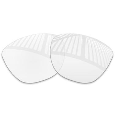 Imagem de MYCOURAG Lentes de reposição com proteção UV para óculos de sol RayBan Meta Skyler RW4010 52 mm - HD transparente, não polarizada