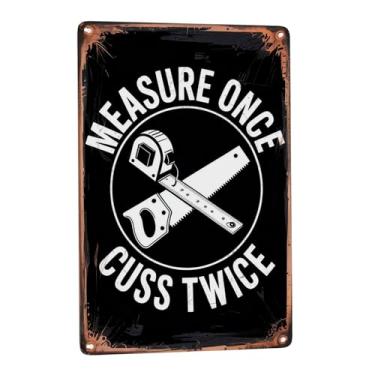 Imagem de 20 x 30 cm, cartazes, cartazes, placas de parede para decoração de casa, banheiro, cozinha, escritório, pátio, decoração de jardim, decoração de quarto, arte de parede de metal estética com medida