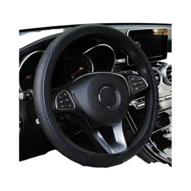 Imagem de Capa De Volante De Carro Universal Antiderrapante E Resistente Ao Desg