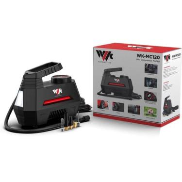 Imagem de Mini Compressor de Ar Portátil 120W Automotivo 12V 150 PSI - WLK Autom