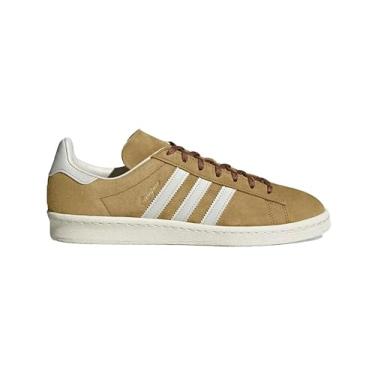 Imagem de adidas Tênis masculino Originals Campus 80S, Mesa/Cinza órbita/Off White (us_Footwear_Size_System, adulto, masculino, numérico, médio, numérico_8_Point_5), Mesa/cinza órbita/off-white, 39