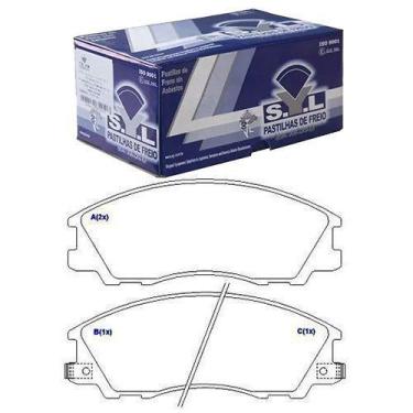 Imagem de Pastilha De Freio Dianteira - Sistema Teves - TERRACAN 01 - SYL2260