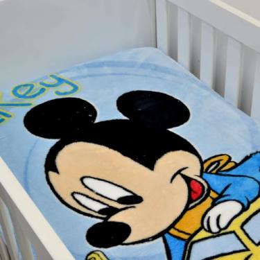 Imagem de Cobertor Bebê Jolitex Raschel Mickey Carrinho