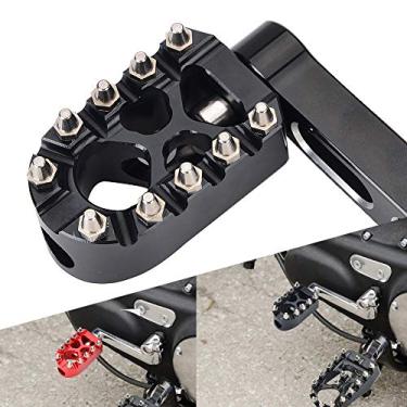 Imagem de MX Chopper Estilo Bobber Antiderrapante Engrenagem Knurled Motorcycle Shifter Peg para Harley Touring Softail Sportster Dyna (Preto)