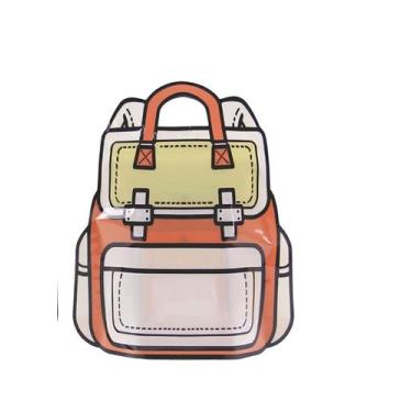Imagem de Saquinho de Mochila com Fechador Hermético Grande - Genérica