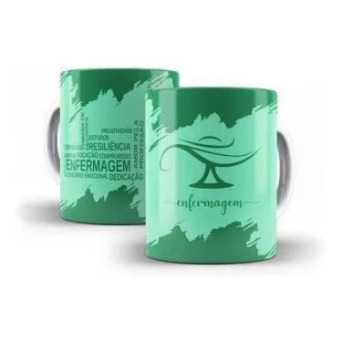 Imagem de Caneca Porcelana Curso Formatura Enfermagem - Villa Caneca