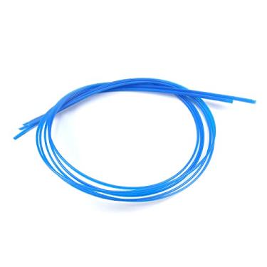 Imagem de 6 hastes de solda de plástico, 0,1" (2,5 mm) de diâmetro x 3,28 pés (1 m) varas redondas de PP, para reparo diário de plástico de para-choques de carro, azul