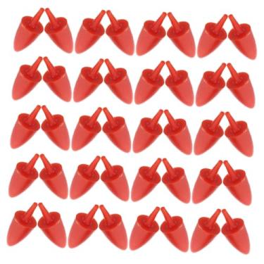 Imagem de Kit de artesanato de 100 peças de boneco de neve, cenoura, nariz, acessórios de segurança pequenos para decorações de inverno DIY para decoração de inverno ao ar livre, suprimentos de artesanato para