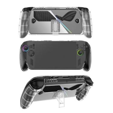 Imagem de Capa transparente para ASUS ROG Xbox Ally/Ally X, capa FJIASTB macia TPU à prova de choque leve e fácil de instalar (transparente)
