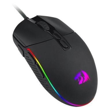 Imagem de Mouse Gamer Redragon Invader RGB 10000DPI 1000Hz USB 2.0 Preto - M719-