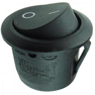 Imagem de Chave Gangorra Redonda 6A/250Vac 2 Terminais On/Off Chvs0009