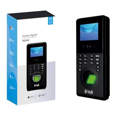 Imagem de Relógio de Ponto Biométrico Digital Profissional Com Controle de Acesso, Alarme Integrado, Função Campainha e Relatório de Presença Para Cadastro de Funcionários e Empresas