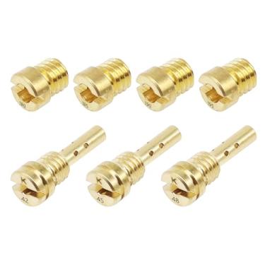 Imagem de OXCANO Carburador Main Jet compatível com Harley CV40 Softail 1988-2017, Harley Touring 1988-2016, Sportster 1998-2021 Substituir 27490-04 27465-04 27421-99C Inclui 180 185 190 195 Slow Jet 42 45 48