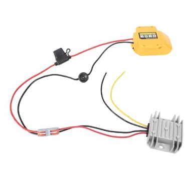 Imagem de FTVOGUE Regulador de Tensão DC Conversor de 20V para 12V Com Adaptador de Bateria Proteção de Chip Inteligente à Prova de Choque para Carros RC Luzes LED Brinquedos 120W 10A Liga de