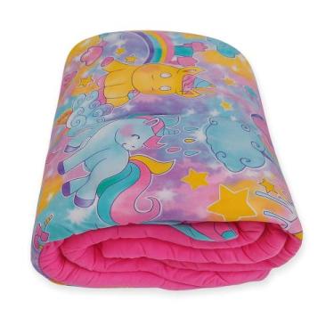 Imagem de Edredom Solteiro Estampado Infantil Malha 100% Algodão - Sul Brasil, R