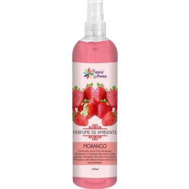 Imagem de Perfume de Ambiente 240ml Morango Tropical Aromas