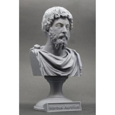 Imagem de Estátua Decoração Interior ABS 15cm Branca 70g