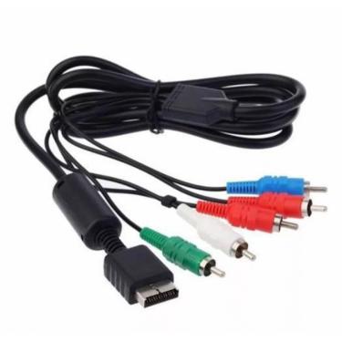 Imagem de Cabo Vídeo Componente Ps2 Ps3 Alta Definição Tv Hdtv Led Lcd