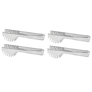 Imagem de Kit 4 Pegador De Massa Macarrão Inox Restaurante Tramontina - Tramonti