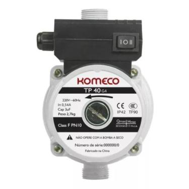 Imagem de Pressurizador De Água Komeco 220v Tp40 G4 Água Quente E Fria