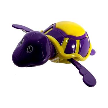 Imagem de Brinquedo De Banho Divertido - Tartaruga - Frogtoys, Tartaruga roxa