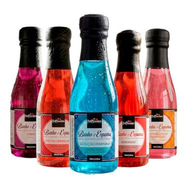 Imagem de Kit 5 Espumas Para Banheira Hidromassagem, Spa, Sabonete Líquido Banheira Hidro