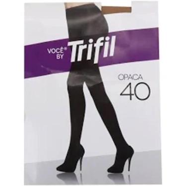 Imagem de Meia Calça Opaca Trifil Fio 40 Ref W06345, Pó de arroz, G