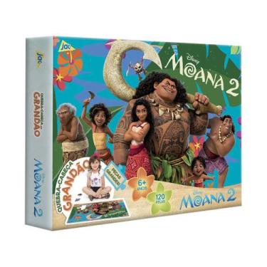 Imagem de Quebra-Cabeça Grandão 120 Peças Moana 2 - Toyster 3265